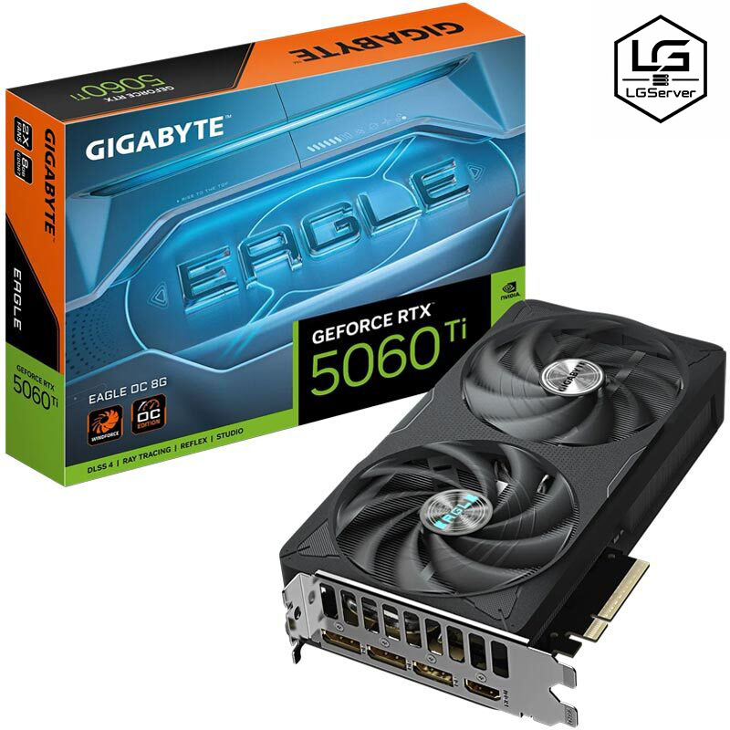 کارت گرافیک Gigabyte GeForce RTX 5060 Ti EAGLE OC 8GB GDDR7 128Bit